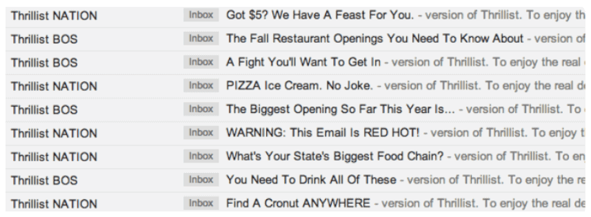 Compelling Email Subject Lines