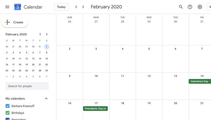 goal setting googlecalendar